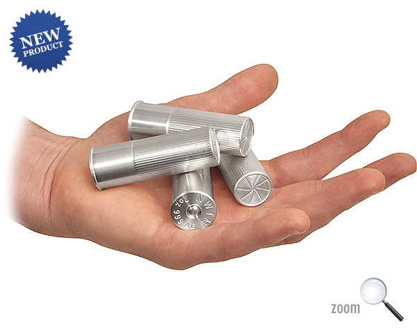 Northwest Territorial Mint - 12 Gauge - Seven Troy Ounce Silver Bullet Bullion - A system of measurement that feels familiar.