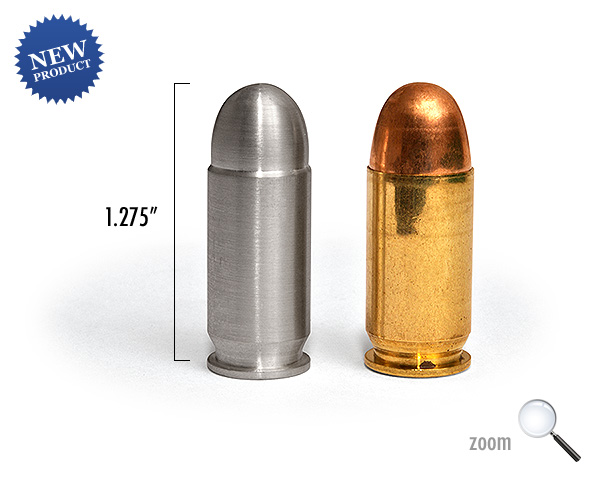 Northwest Territorial Mint - .45 ACP - One Troy Ounce Silver Bullet Bullion - Near-exact replica of its real counterpart.