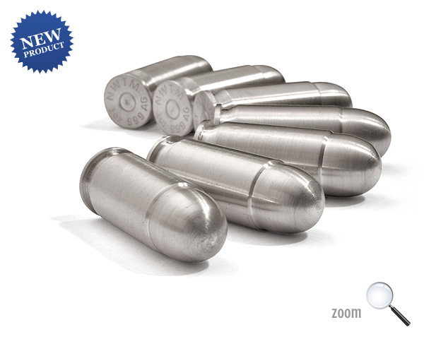 Northwest Territorial Mint - .45 ACP - One Troy Ounce Silver Bullet Bullion - Unmatched levels of detail for every cartridge.